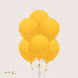 بالون لاتكس لون اصفر